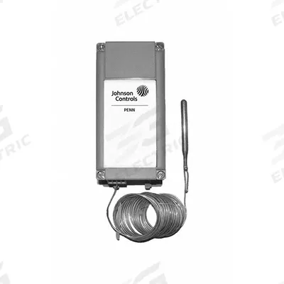 PENN Temperature Control: 0° to 150°F, Plastic, Fixed, 5+/-2°F - Weatherproof Single-Stage Controls