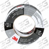 3M Duct Tape: Medium Duty, Silver, 1 7/8 in Wd, 60 yd Lg, 8 mil Thick, DT, Polyethylene Coated Cloth (MPN DT8). Key specifications — Backing Material: Polyethylene Coated Cloth; Series: DT.