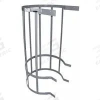 COTTERMAN Ladder Safety Cage: 5 ft Overall Ht, 30.5 in Inside Dia, Steel (MPN 5WC). Key specifications — Material: Steel; Ladder Section: Top; Brand: COTTERMAN.