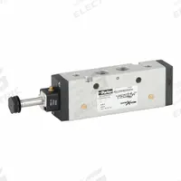PARKER Solenoid Air Control Valve: Viking Xtreme, Four-Way / Two-Position, Single Solenoid (MPN P2LCX593ESHDDN). Key specifications — attr1084839: Solenoid Not Included; attr1093196: Solenoid Coil Not Included; attr1084853: Internal Pilot; attr1084865: Non-Locking; attr1084872: Solenoid Air Control Valve; attr1084885: Single Solenoid; attr1084828: P2LCX593ESHDDN; attr1084832: PARKER.