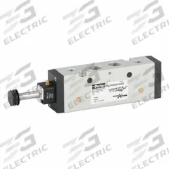 PARKER Solenoid Air Control Valve: Viking Xtreme, Four-Way / Two-Position, Single Solenoid (MPN P2LCX593ESHDDN). Key specifications — attr1084839: Solenoid Not Included; attr1093196: Solenoid Coil Not Included; attr1084853: Internal Pilot; attr1084865: Non-Locking; attr1084872: Solenoid Air Control Valve; attr1084885: Single Solenoid; attr1084828: P2LCX593ESHDDN; attr1084832: PARKER.