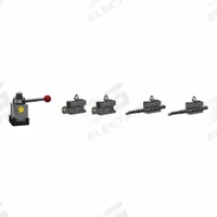 DORIAN Tool Post and Holder Set: EA, For 25 in Lathe Swing (MPN SDN60EA-TS). Key specifications — attr1038889: (2) D60EA-1 Holders; attr1033418: DORIAN.