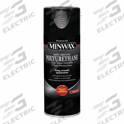 MINWAX Finish: Varnish, Interior, Oil, 11.5 oz Container Size, Wood, Gloss, Clear - Wood Sealers & Finishes