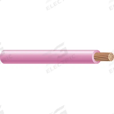 SOUTHWIRE Hookup Wire: 14 AWG Conductor Size, Pink, 500 ft Overall Lg - Machine Tool Wires