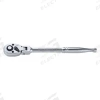WESTWARD Hand Ratchet: Pear, Reversible, 9 1/2 in Overall Lg, Chrome, 5° Min Arc Swing (MPN 440G14). Key specifications — attr1205598: Reversible; attr1205605: Quick-Release Not Included; attr1205626: Chrome; attr1205607: Pear; attr1205624: WESTWARD.
