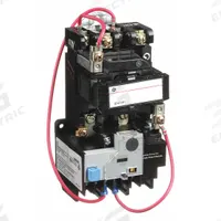 GE NEMA Magnetic Motor Starter: Non-Reversing, 3 Poles, NEMA Size 1, 27 A, 480V AC Coil (MPN CR306C00400XAAAAG). Key specifications — Brand: GE; Auxiliary Contact Form: 1NO; Coil Voltage: 480V AC; Phase: Three; Auxiliary Contacts Included: 1NO; Signaling Features: Pilot Light; Thermal Units Required: None (Not Applicable to Electronic Overloads).
