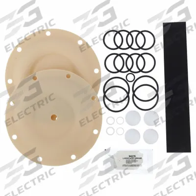 ARO Fluid End Repair Kit: Fluid End Repair Kit, 637161-4B-C, Santoprene - ARO Fluid-End Repair Kits