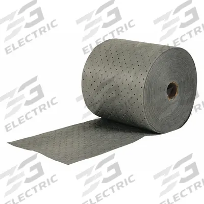 BRADY SPC ABSORBENTS Sorbent Roll: Gray, Polypropylene, 73 ft Roll Lg, 15 in Roll Wd - Sorbent Rolls