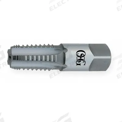 OSG Pipe and Conduit Thread Tap: 1 1/2"-11.5 NPT/ANPT, 7 Flute, Interrupted Thread - Interrupted-Thread Pipe Taps