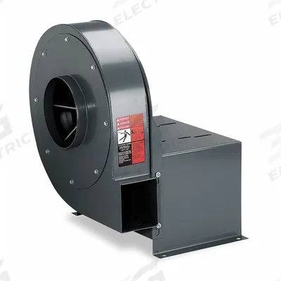 Dayton High Pressure Blower: 13 1/2 in Wheel, Direct Drive - High-Pressure Direct-Drive Blowers without Drive