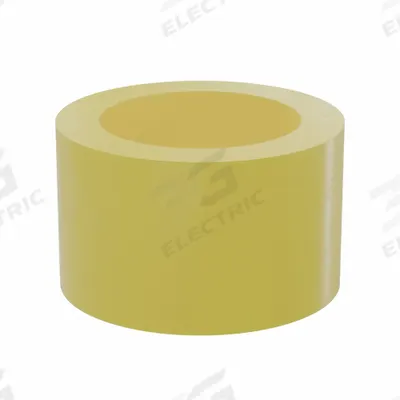 BUNTING BEARINGS Sleeve Bearing: PTFE, J-5500, 7/16 in Bore, 5/8 in OD, 3/8 in Overall Lg - Plastic Sleeve Bearing for Non-Hardened Surfaces