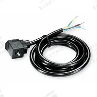 ARO Solenoid Coil Connector: Universal, DIN 43650 Form B, 22 mm For Coil Size, 120V AC, Molded Wires (MPN CHL-120). Key specifications — attr1078676: ARO; attr1078675: CHL-120; attr1078680: Universal; attr1078681: Molded Wires; attr1078682: DIN 43650 Form B; attr1078689: Leads Included; attr1078690: Indicator Light Included; attr1078697: 3 Pin.