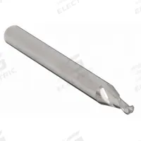 APPROVED VENDOR Ball End Mill: Carbide, 2 Flute, 1/32" Mill Dia, 1/16" LOC, 1-1/2" OAL (MPN 219-001001)