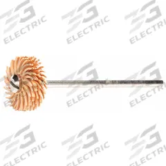 SCOTCH-BRITE Radial Bristle Disc: Type A, 9/16 in Dia x 1/16 in Wd, 1/16 in Arbor, Ceramic, 800 Grit (MPN 7000121004). Key specifications — Connector Size: 1/16 in; Brand: SCOTCH-BRITE; Connection Type: Arbor Hole.