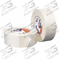 SHURTAPE Carpet Mounting Tape: DF 642, 1 7/8 in Wd, 25 1/8 yd Lg, 12 mil Thick, Rubber, Tan, Indoor (MPN 104772). Key specifications — Series: DF 642; Backing Material: Polyester Coated Cloth.