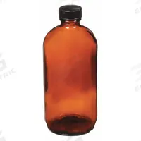 QORPAK Sampling Bottle: 480 mL, Amber, 28-400, Phenolic, 12, PolyCone, Type III (MPN GLC-01985). Key specifications — attr1370730: Amber; attr1370762: None; attr1370763: Soda Lime Glass; attr1370766: QORPAK; attr1370767: 28-400; attr1370776: No; attr1370779: Type III; attr1389381: Attached.