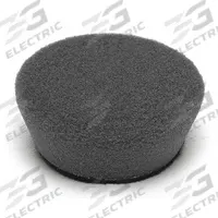 FLEX NORTH AMERICA Polishing Pad: Pad, Hook-and-Loop, Hook-and-Loop, Foam, 2 in Outside Dia, Black (MPN 555145). Key specifications — Texture: Smooth; Material: Foam; Product Type: Pad; Compatible Tool Type: Polishers; Color: Black; Compatible Surface Material: Fiberglass; Features: Beveled Cut and Finish; Brand: FLEX NORTH AMERICA.