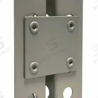 LYON Tie Plate: 1/8 in x 2 7/8 in x 2 5/8 in, Gray, Steel (MPN DDMP). Key specifications — Color: Gray; Material: Steel; Brand: LYON.