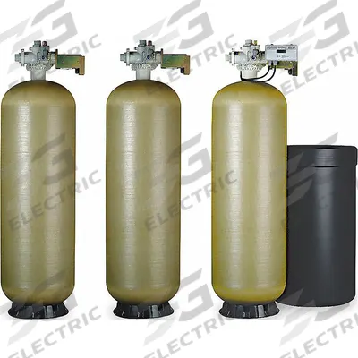 NORTH STAR Multi-Tank Water Softener: Commercial, 5 Tanks, 2 in Valve - Commercial Multi-Tank Water Softeners