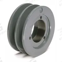 APPROVED VENDOR V-Belt Pulley: B36, 2 Groove, 3.95 in OD, Bushed Bore, SH, Quick Detachable (MPN 362B). Key specifications — Pulley Industry Number: B36; Pitch Diameter: 3.6 in (5L, B); For Belt Section (broad, with similar types): 4L, A, or AX.
