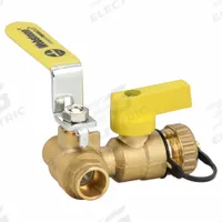 WEBSTONE Ball Valve w/ Drain: 1/2 in, Brass, 600 psi Max. Op Pressure, Full Port Ball Port, Lever (MPN 50612). Key specifications — Brand: WEBSTONE; Handle Material: Stainless Steel; Includes: Reversible Handle.
