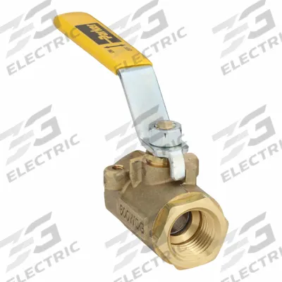 APPROVED VENDOR Manual Two-Way Ball Valve: 1/2 in, Brass, Straight, FNPT x FNPT - Panel Mount Brass Ball Valves