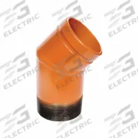 GRUVLOK Metal Pipe Elbow: 45° Elbow (MPN 0390016566). Key specifications — Brand: GRUVLOK.