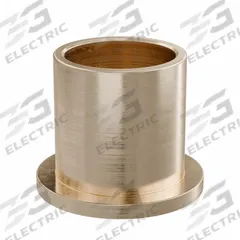 Flanged Sleeve Bearing: Bronze, SAE 841, 25 mm Bore, 30 mm OD, 32 mm Lg, -35°F to 300°F, 5 PK (MPN FFM2530-32B). Key specifications — System of Measurement: Metric; Material Grade: SAE 841; Flange Type: Flanged; Brand: OILITE.