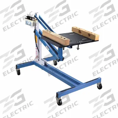 OTC Transmission Lift: Powertrain Lift, Hydraulic, 0.63 ton Load Capacity, Steel - Powertrain Scissor Lifts