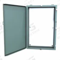 HAMMOND Electrical Enclosure: Steel, 36 in x 24 in x 6 in, NEMA 12/13/3R/4, w/Panel, Solid Cover (MPN 1418N4L6). Key specifications — Closure Method: Clamps; Brand: HAMMOND; Knockouts: Not Included.