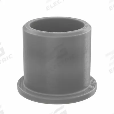 BUNTING BEARINGS Sleeve Bearing: MDS-Filled Nylon, 1/2 in Bore, 5/8 in OD - Wear-Resistant Plastic Flanged Sleeve Bearings