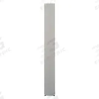 ASI GLOBAL Partition Column: Laminate, Matte, Sand, 82 in Ht, 12 in Wd, 1 1/4 in Thick (MPN 40-97871205-4010). Key specifications — Inner Core Type: Particle Board; Brand: ASI GLOBAL PARTITIONS; Color: Sand; Finish/Texture: Matte.