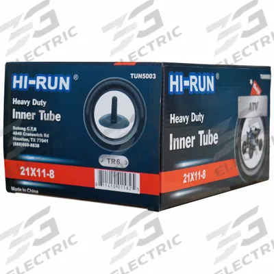 HI-RUN Inner Tube: ATVs, ATV Inner Tube, 21 x 11-8 Compatible Tire Size, TR6 - Tire Inner Tubes