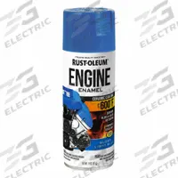 RUST-OLEUM Spray Paint: Exterior, Ceramic Coating, Solvent, Acrylic, Automotive Engines/Metal, Gloss (MPN 366431). Key specifications — Coverage Area: 2 to 14 sq ft; Compatible Surface Material: Metal; Sheen: Gloss; Surface Texture: Smooth; Brand: RUST-OLEUM.