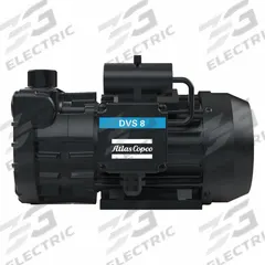 DEKKER VACUUM TECHNOLOGIES, INC. Vacuum Pump: 0.3 kW, 1 Phase, 110V AC, 112.5 torr Max Vacuum (MPN DVS8 110V/1/60). Key specifications — attr51477: DVS8 110V/1/60; attr51480: DEKKER VACUUM TECHNOLOGIES, INC.; attr51504: BSPT; attr51550: 110V AC; attr51554: BSPT; attr51559: 1.