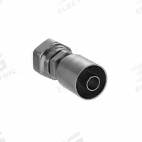 PARKER Hydraulic Crimp Fitting: Steel x Steel, Straight, -10 For Hose Dash Size, Female x Genderless (MPN 1JC43-12-10). Key specifications — Fitting Gender: Female x Genderless; Fitting Connection Type: ORS x Crimp; For Hose Dash Size: -10; Thread Size: 0.511"-27; Brand: PARKER.