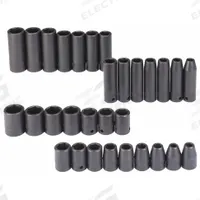 PROTO Impact Socket Set: 1/2 in Drive Size, Small Set (0-50 pieces) Set Size, 30 Pieces, Black Oxide (MPN J74306). Key specifications — attr1204251: PROTO; attr1215453: 1/2 in; attr1215454: 8 mm to 24 mm.