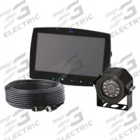 GEMINEYE Rear and Side View Camera: 65 ft Cable (MPN EC7000-QK). Key specifications — Product Type: Backup Cameras; Audio Output: Speakers; Camera Resolution: 720p; Operating Voltage: 12-24V DC; Brand: GEMINEYE; Features: Touchscreen Menu Control; Includes: 65 ft Cable.