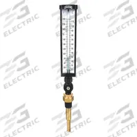 WINTERS Industrial Glass Thermometer: 30°F to 240°F /0°C to 115°C, +/-1% Accuracy, 6 in Stem Lg (MPN TIM100-6ALF.). Key specifications — Thermometer Thread Type: UNF; Accuracy: +/-1%; Brand: WINTERS.