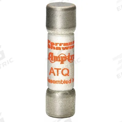 MERSEN Fuse: ATQ Series, Midget, Time-Delay, 250 mA, 500 V AC, 13/32 in x 1 1/2 in - Time-Delay Cylindrical Fuses