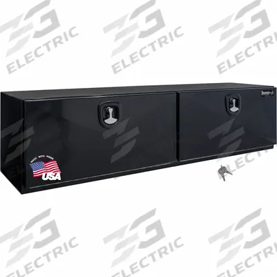 BUYERS PRODUCTS Topsider: Topside Truck Box, Double Drop-Down Doors Lid, T-Handle Compression - Double Drop-Down Door Topside Boxes