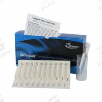CHEMETRICS Water Quality Test Kit: Dissolved Oxygen, 0 to 15 ppm, 30 Tests (MPN K-7513). Key specifications — Includes: (30) Ampoules; Range: 0 to 15 ppm; Sensitivity: ± 0.6 ppm at 2.0 ppm± 0.8 ppm at 4.0 ppm± 1.7 ppm at 11.0 ppm; Test Parameters: Dissolved Oxygen.