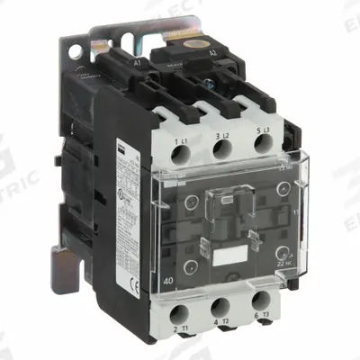 Dayton Magnetic Contactor: Non-Reversing, 3 Poles, 3NO Contacts, 32 A - Non-Reversing IEC Contactors