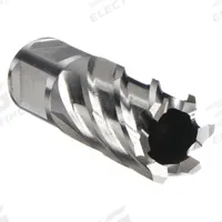 SLUGGER BY FEIN Annular Cutter: 2 1/8 in Cutter Dia, 1 in Max Cutting Dp, Bright, High Speed Steel (MPN 63134539001). Key specifications — attr253884: No; attr253885: Bright; attr253886: High Speed Steel; attr253887: Weldon Flat; attr253888: Fractional Inch; attr277149: SLUGGER BY FEIN.
