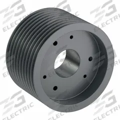APPROVED VENDOR V-Belt Pulley: 5V1130, 10 Groove, 11.3 in OD, Bushed Bore, F, Quick Detachable (MPN 105V1130F). Key specifications — Pulley Industry Number: 5V1130; Pitch Diameter: 11.3 in (5V); For Belt Section (broad, with similar types): 5V or 5VX.