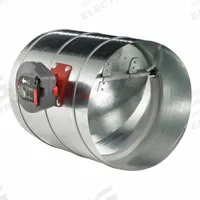 Round Bypass Zoning Damper,Steel,8" dia: 8 in Duct, 11 1/2 in L, Steel Frame, Galvanized Steel Blade (MPN CPRD8). Key specifications — Brand: HONEYWELL HOME.