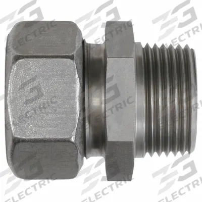 BRENNAN INDUSTRIES Compression Fitting Adapter: 12 mm OD x 1/2 in Pipe size - Flareless Bite-Type Stainless Steel Compression Fittings