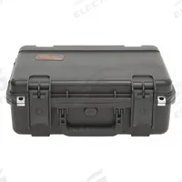 SKB Protective Case: 11 1/2 in x 17 in x 6 1/8 in Inside, Pick and Pluck, Black, Stationary, 6 lb Wt (MPN 3I-1711-6B-C). Key specifications — Closure Type: Latches; Brand: SKB; Carry-On Size: Yes.