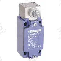 TELEMECANIQUE SENSORS Limit Switch: Roller Lever, Metallic, ZCKJ, Screw Clamp Terminals, DPDT (MPN ZCKJ404H7). Key specifications — Brand: TELEMECANIQUE SENSORS; Manufacturer Part Number: ZCKJ404H7; Actuator Style: Rotary Lever; Series: ZCKJ; Total Travel: 90°; Body Style: X.