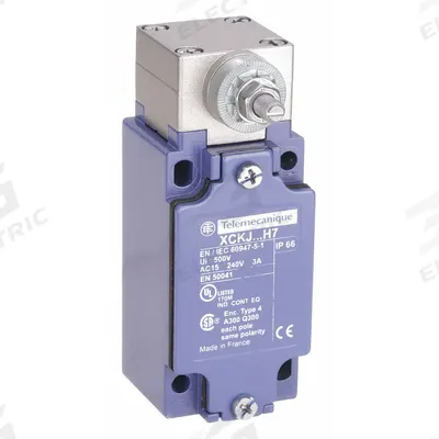 TELEMECANIQUE SENSORS Limit Switch: Roller Lever, Metallic, ZCKJ, Screw Clamp Terminals - Rotary-Motion Limit Switches without Levers